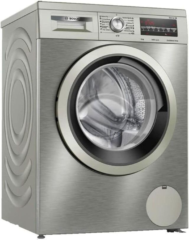 Lave-linge Bosch Série 6 WUU28T8XES inox anti-traces 8 kg
