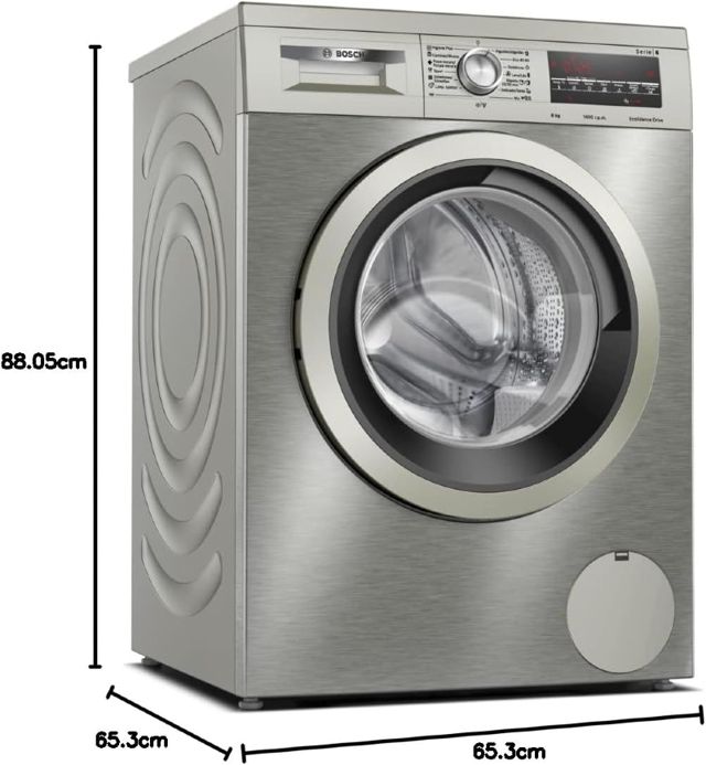 Bosch Lave linge Série 6 inox 10 kg WGG256ZXES