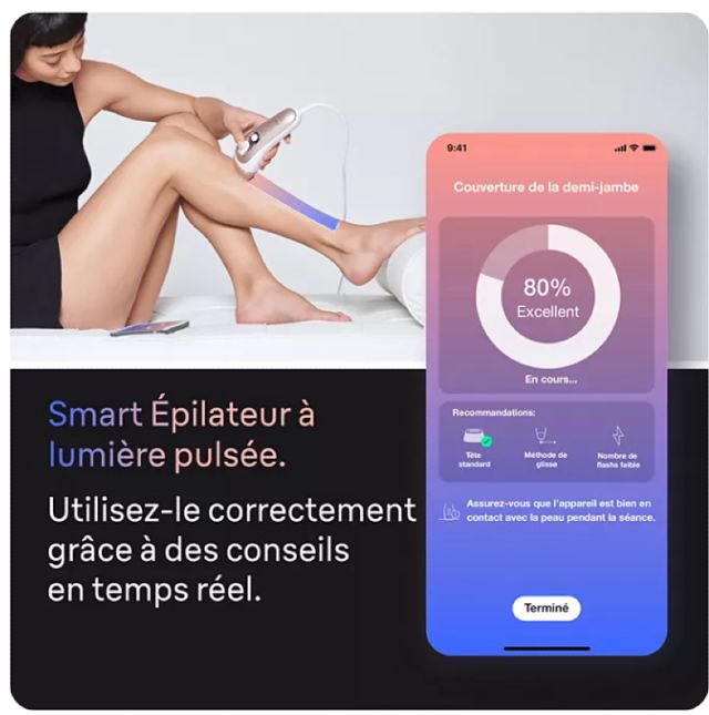 Braun Smart IPL Skin i·expert PL7147 epilateur Roségold