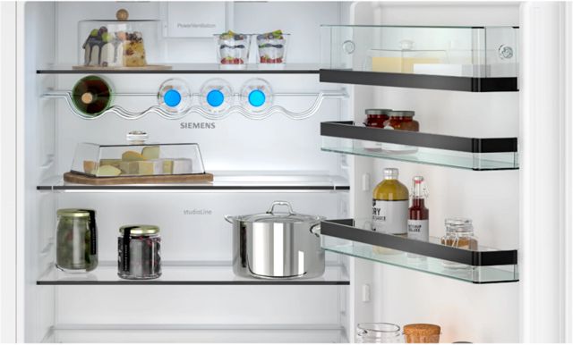 siemens Réfrigérateur combiné intégrable iQ500 382L KB96NSDD
