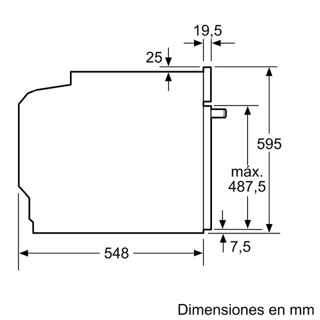 Bosch four encastrable serie 6 fonction AirFry BG536ES4