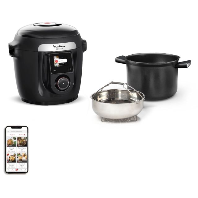 Moukinex cookeo multicuiseur 6L CONNECT WIFI CE952810
