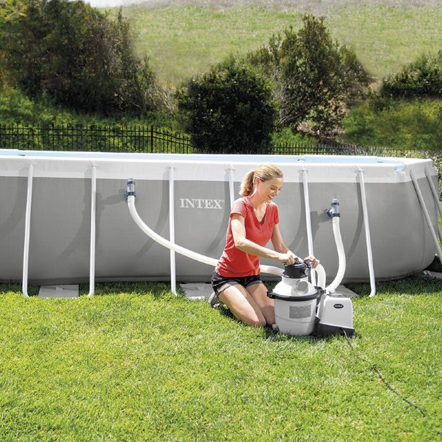 INTEX Filtre À Sable 6En1 4500l/h Krystal Clear™ 26644