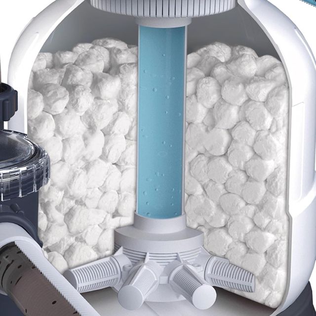Intex Média de filtration à billes de fibre500g 29045