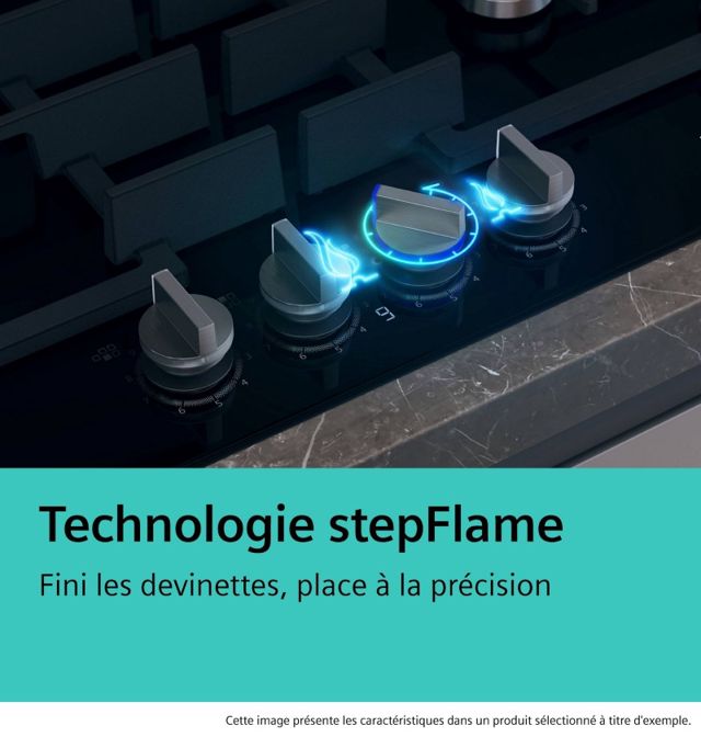 SIEMENS Plaque de cuisson iQ500 75cm StepFlame EC7A5SI90