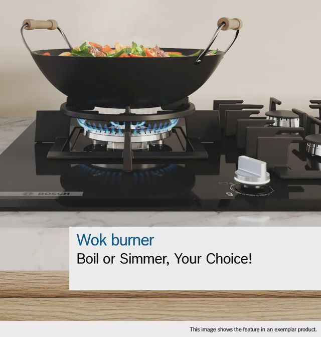 BOSCH Plaque de cuisson Serie 6 flamselect 90 cm PPM9A6I40