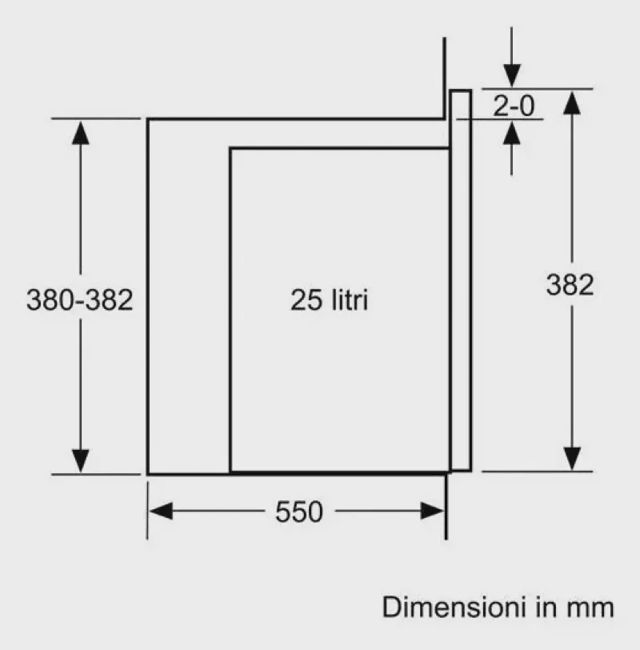 Bosch Micro ondes encastrable Série 6 BFL554MB0
