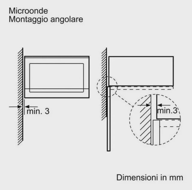 Bosch Micro ondes encastrable Série 6 BFL554MB0
