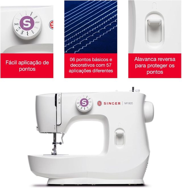 SINGER M achine à coudre M1605