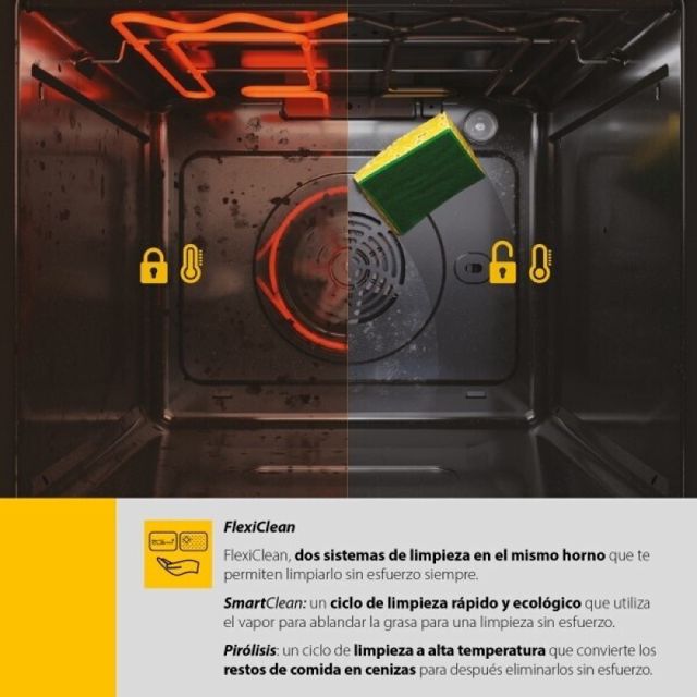 Four Encastrable Whirlpool WOI4S8PM1SB 73L Pyrolyse AirFry