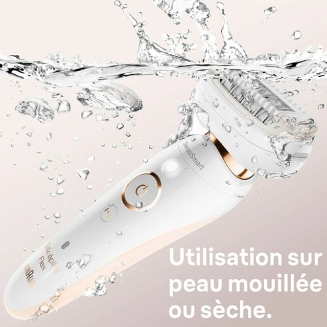 Braun épilateur Silk épil 9 Flex 9-010 3D