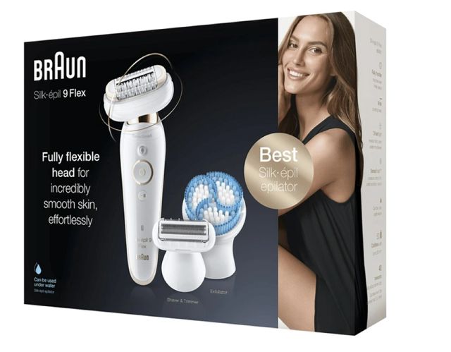 Braun épilateur Silk épil 9 Flex 9-010 3D