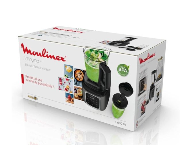 Moulinex Infinimix+ Blender 1.75L 1600W Hvitesse Lm91Hd10