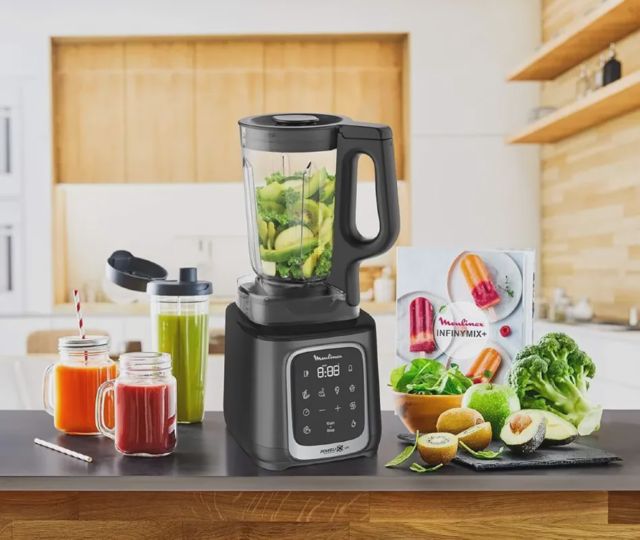 Moulinex Infinimix+ Blender 1.75L 1600W Hvitesse Lm91Hd10