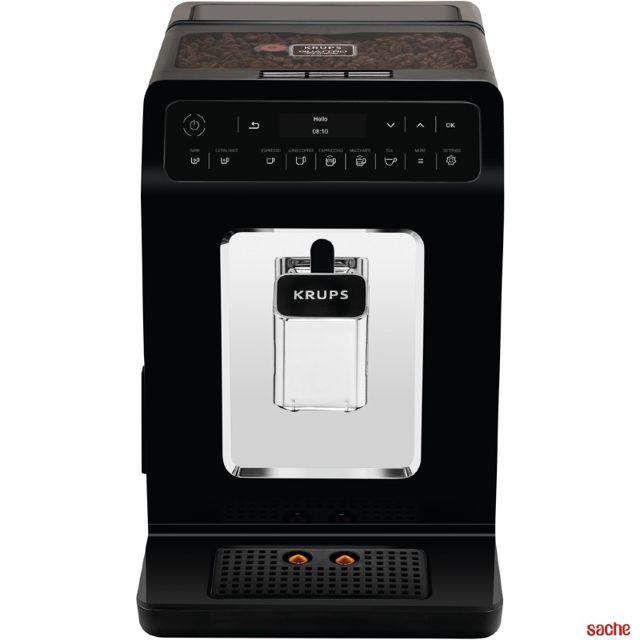 Machine Café Grain Krups Evidence EA890810 Mousseur Lait