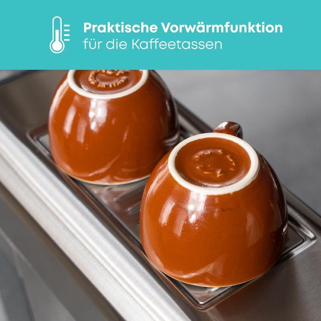 Cafetière ProfiCook 1265 Poudre et Capsules 19 Bars