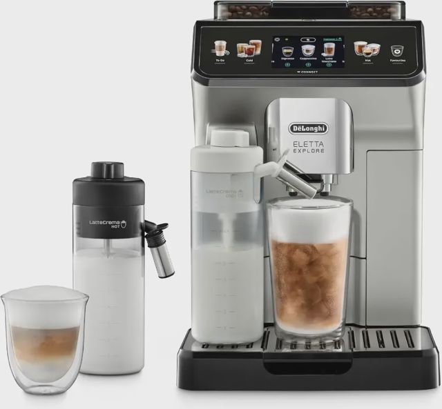 DeLonghi Eletta Explore ECAM450.65.S Café Broyeur