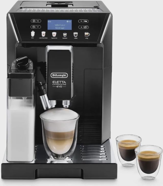 DeLonghi ECAM46.860.W Café Broyeur Eletta Evo