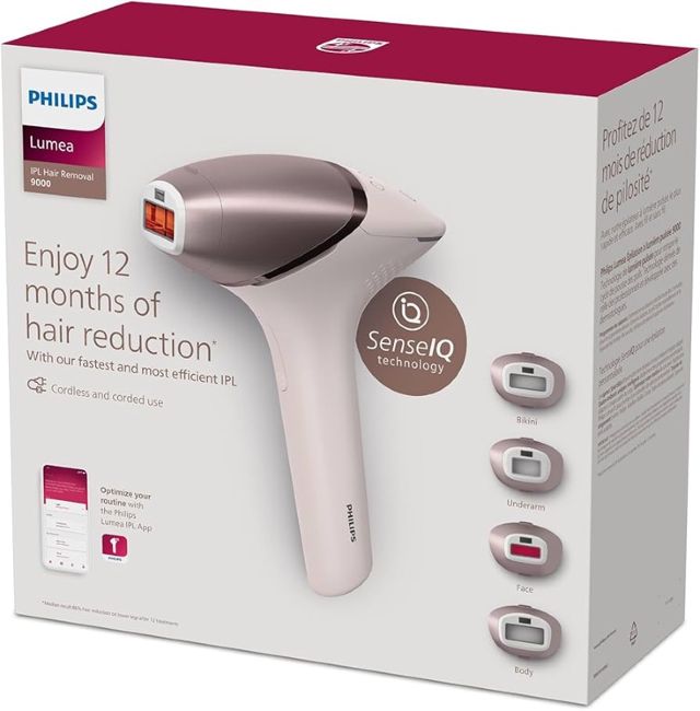 Philips Lumea IPL Série 9000 BRI958 Sans Fil