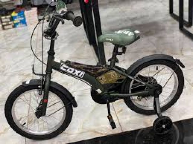 Coxi Vélo army pour enfant 16 pouces