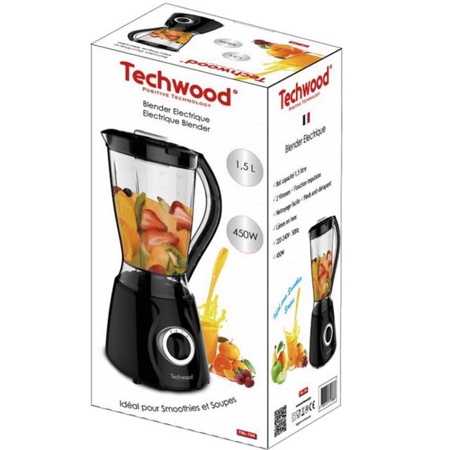 Techwood Blinder 1.5litres 450w TBL-766