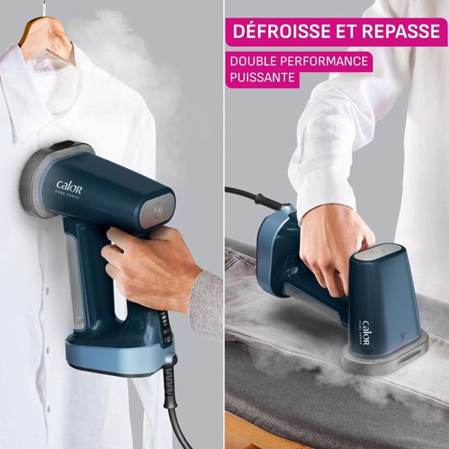Calor defroisseur fer a repasser pur force 3en1 dt8755