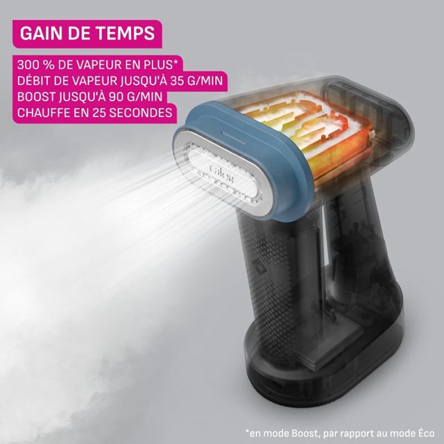 Calor defroisseur fer a repasser pur force 3en1 dt8755