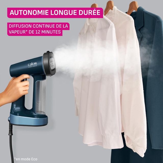 Calor defroisseur fer a repasser pur force 3en1 dt8755