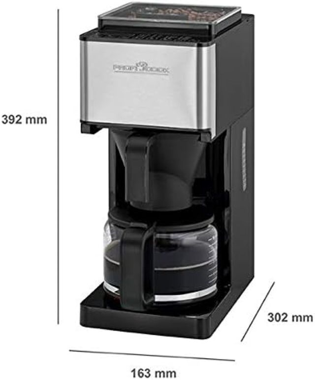 Proficook pc-ka1138 cafetière avec moulin a café intégré
