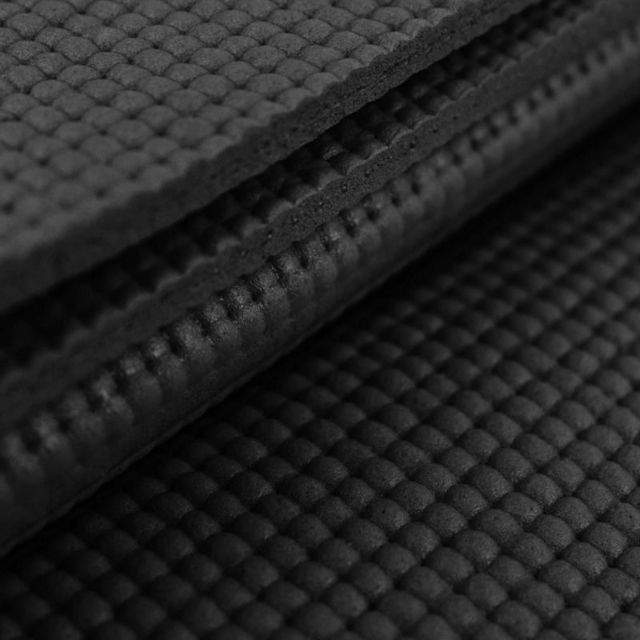 Tapis De Yoga 7Mm 173 X 61 Cm-Noir