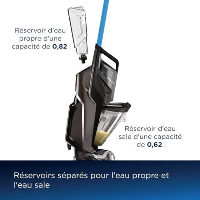Bissell aspirateur balai laveur 3 en 1 C6 3566N