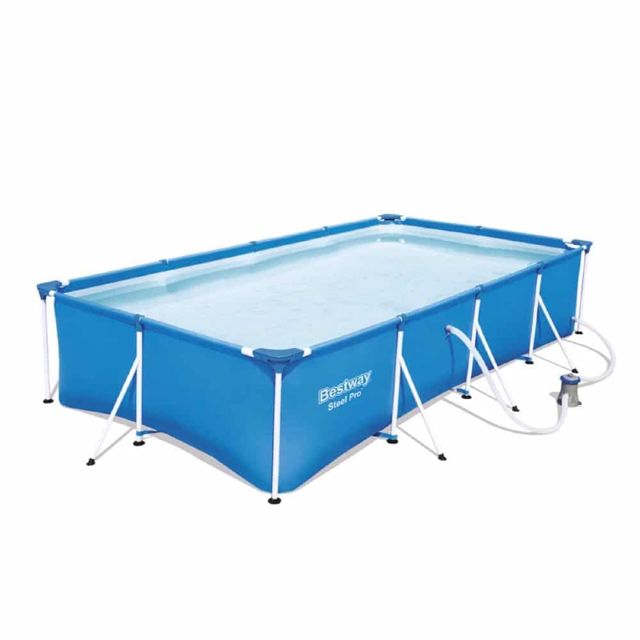 Bestway piscine carrée 4x2.11x0.81m 56405