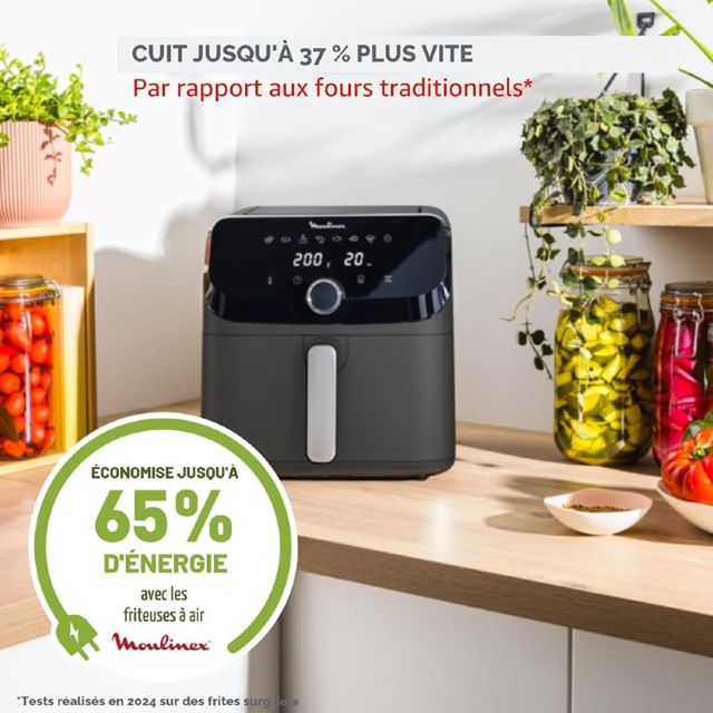 Friteuse air fryer Moulinex easy fry megaez8558f0