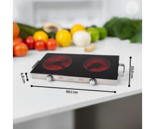 ProfiCook Double plaque de cuisson 2800 W - PC-DKP 1211