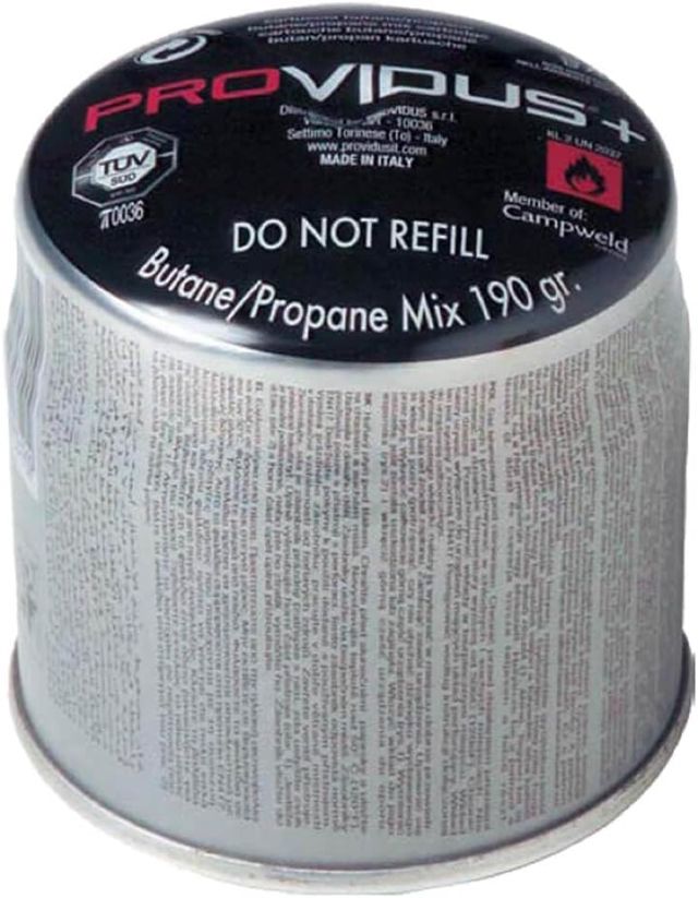 Providus Cartouche à gaz butane mix 190 Gr