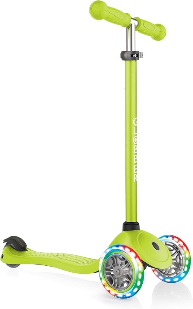 Trottinette vélo 3 roues clignotantes Vert