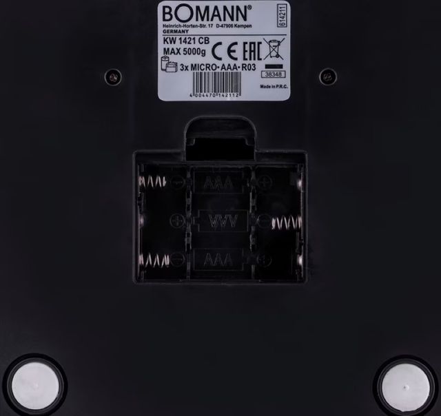 Bomann Balance De Cuisine 5 Kg Kw 1421 Cb