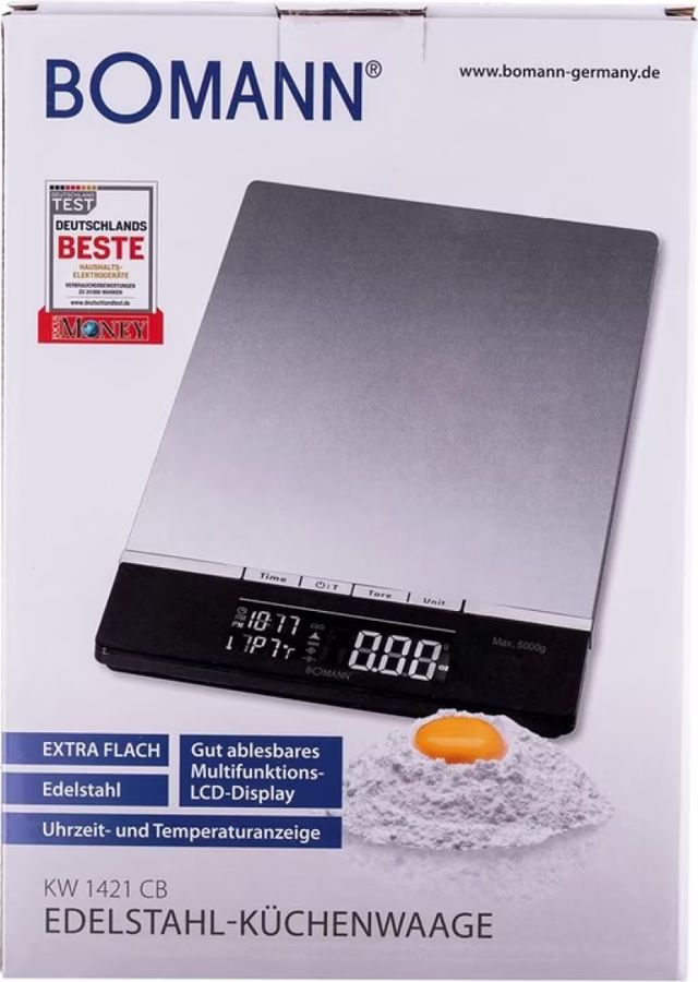 Bomann Balance De Cuisine 5 Kg Kw 1421 Cb