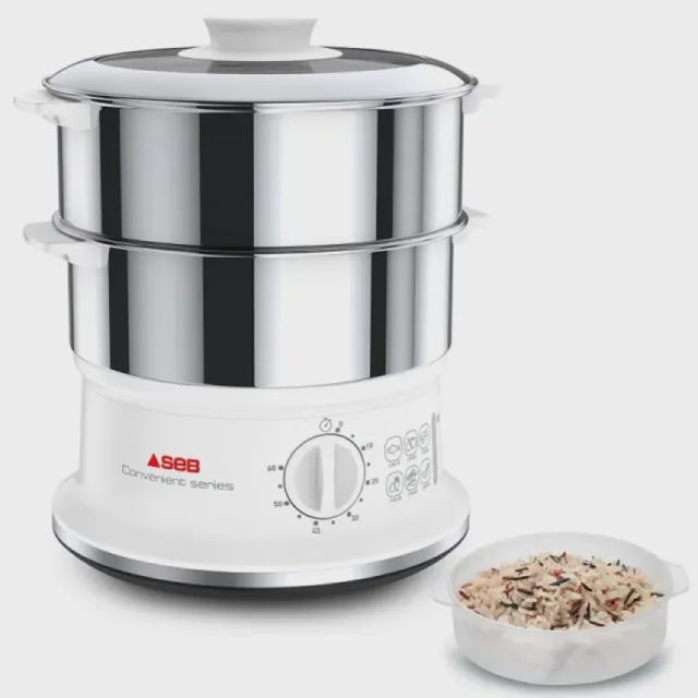 Seb Cuiseur vapeur VC145100 Capacité bol 6 L Minuteur
