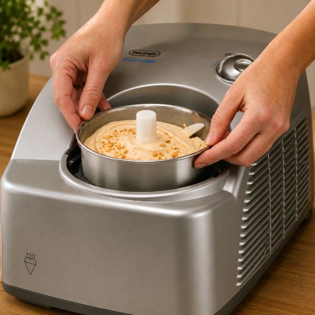 Delonghi turbine à glace silver 230 w 1.2l ICK6000