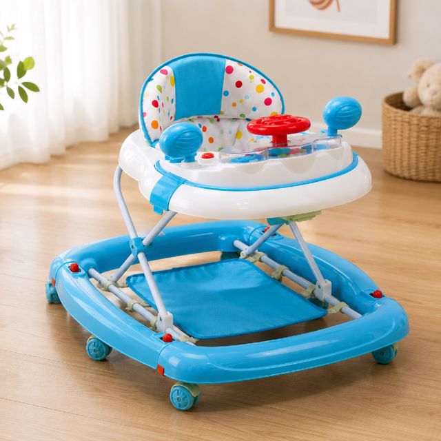 Coxi Trotteur Pousseur balançoir Bébé 5 en 1