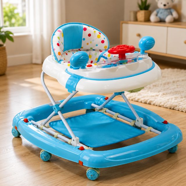 Coxi Trotteur Pousseur balançoir Bébé 5 en 1