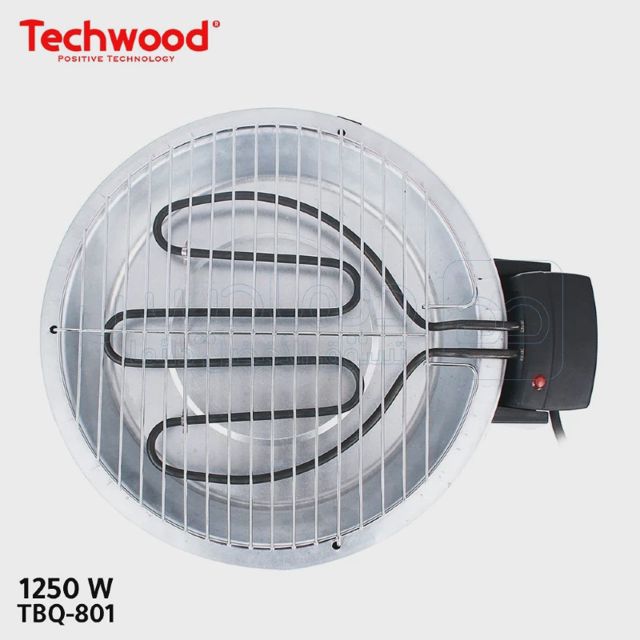 Techwood Barbecue electrique TBQ-801 Blanc