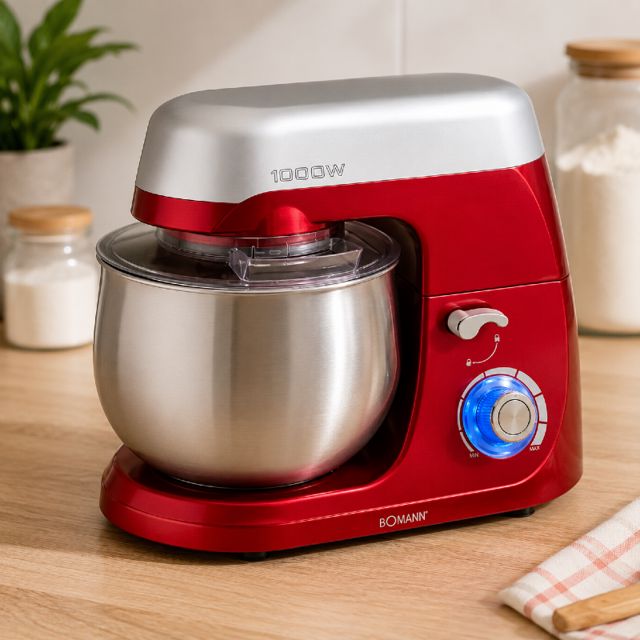 Bomann KM 6009 CB Pétrin robot pâtissier 1000W 5L