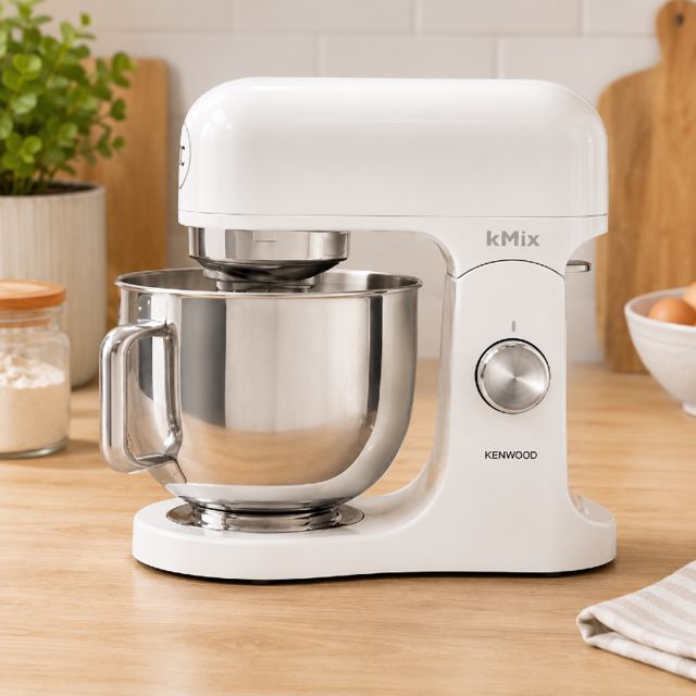 Kenwood Pétrin robot pâtissier 1000W 5l KMIX KMX751AWH blanc