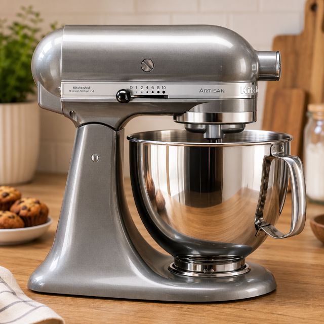 KitchenAid petrin artisan robot pâtissier 4.8L 5KSM125