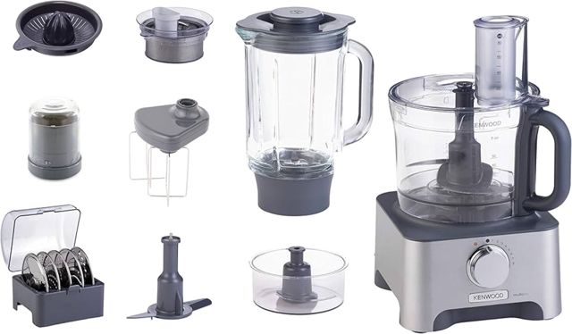 Kenwood Robot culinaire en métal 1000w FDM788BA