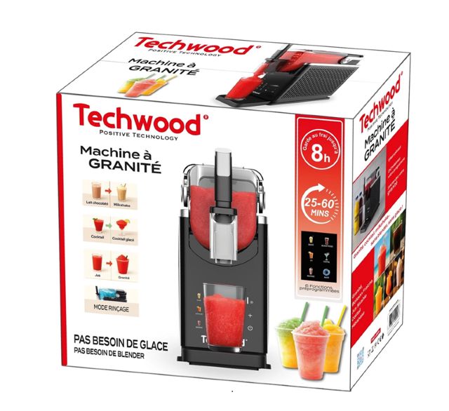 Techwood TSLU-2066 Machine à Slushy & Granita 1.5 Litres