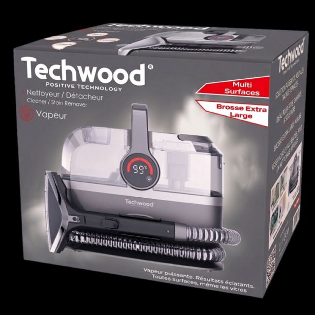 TECHWOOD TAN-7066V Nettoyeur Détacheur Vapeur