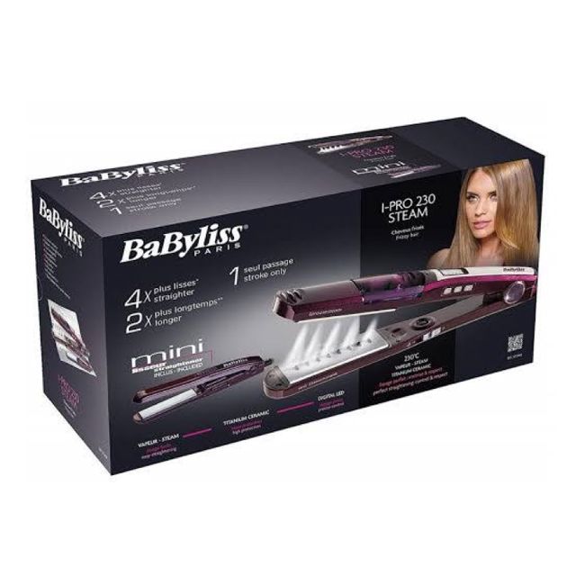 Lisseur Vapeur Babyliss Coffret ST396E